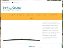 Tablet Screenshot of berksha.org